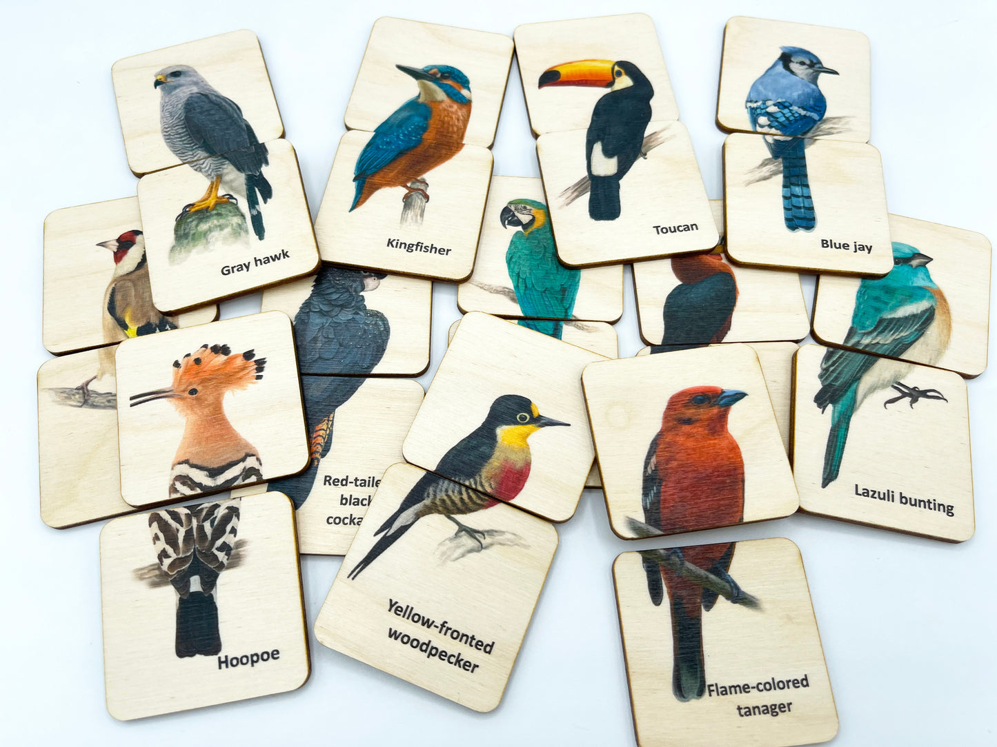 Wood Birds Puzzle