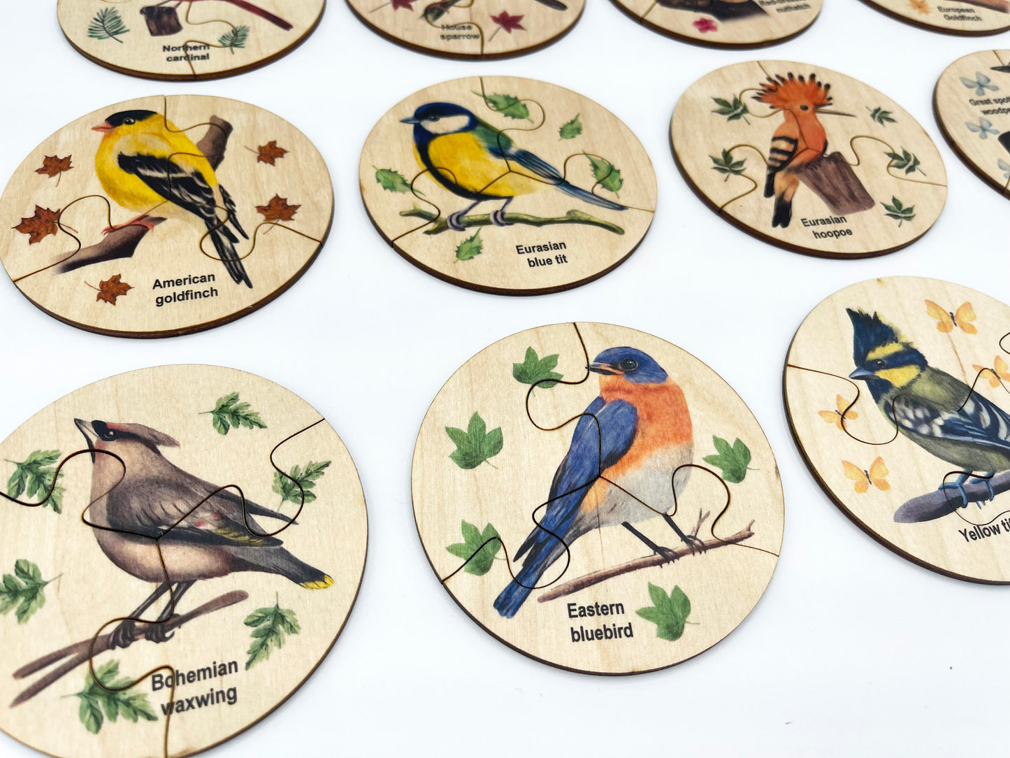 Wooden Birds Puzzle