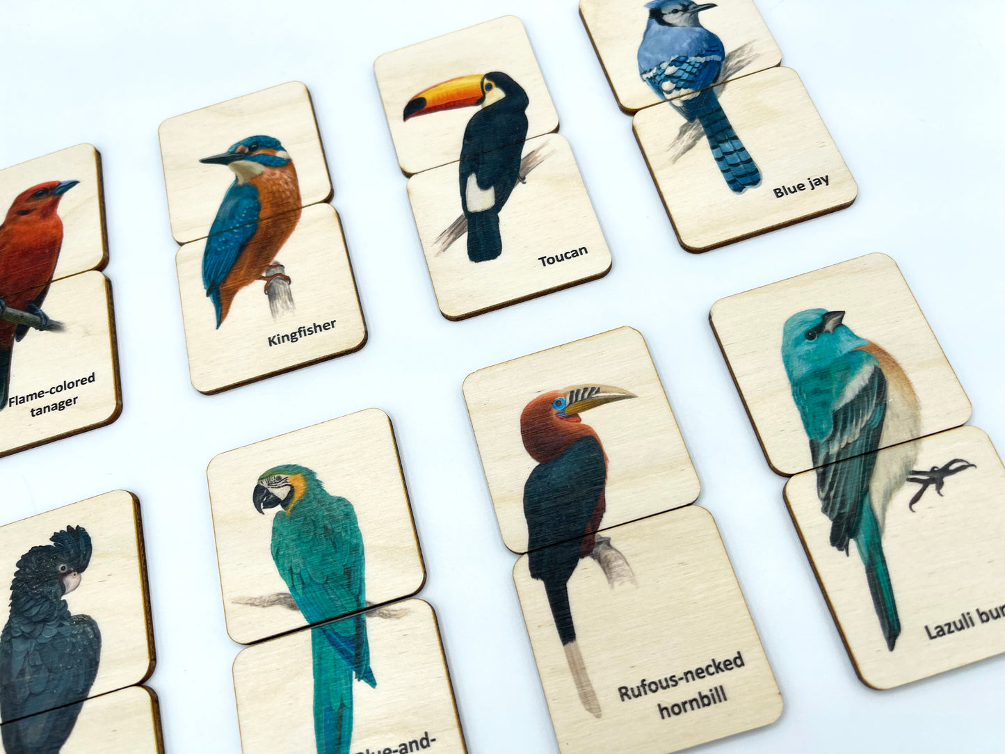 Wood Birds Puzzle