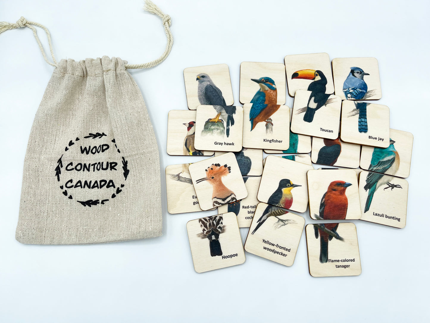Wood Birds Puzzle