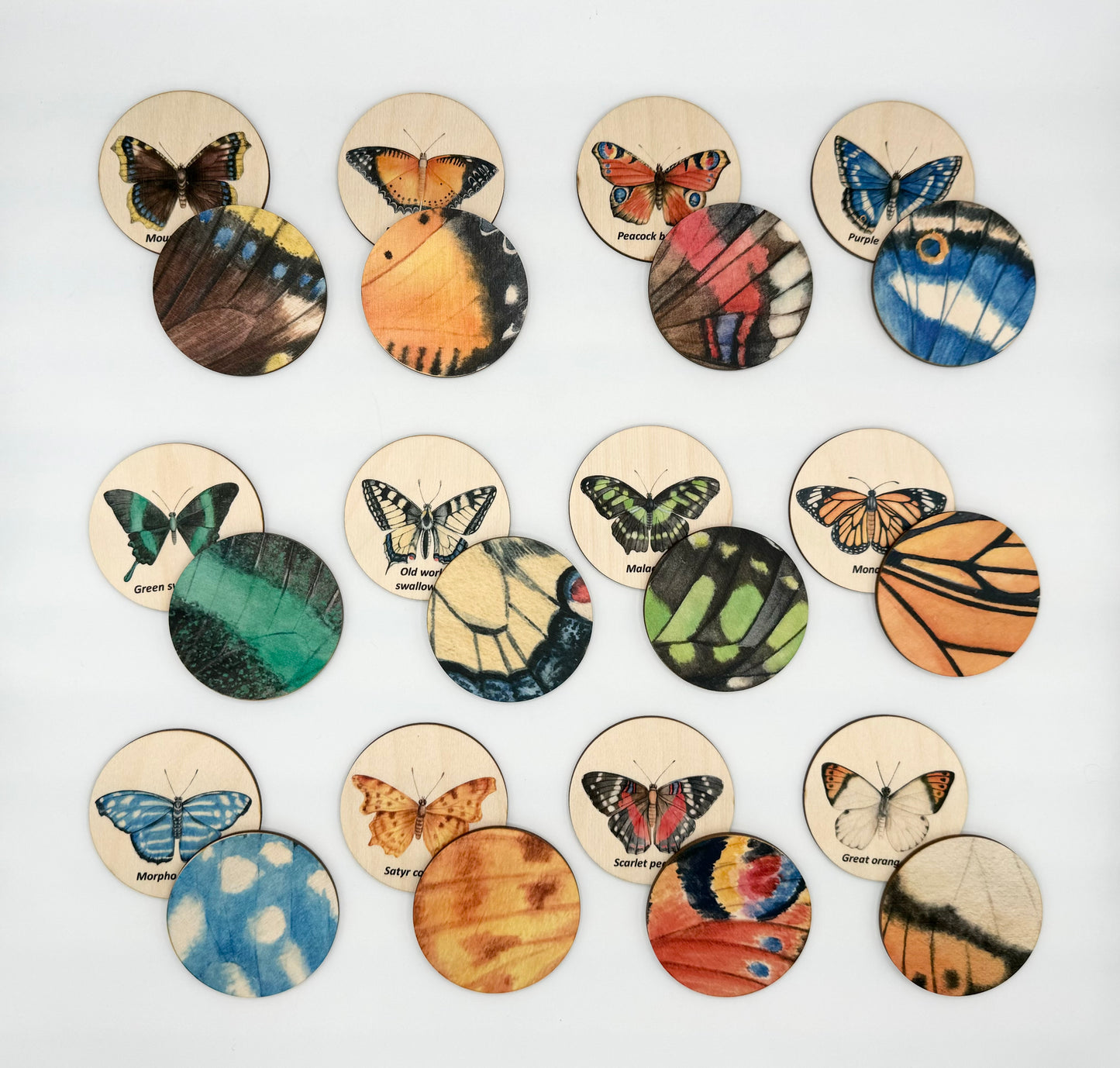 Butterfly Pattern Matching Game