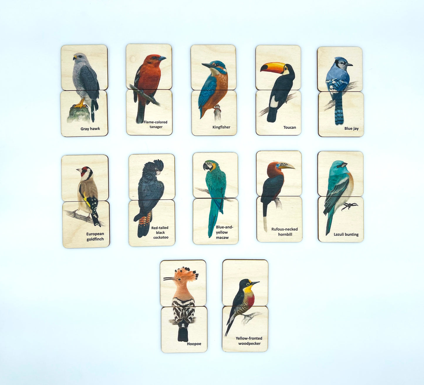 Wood Birds Puzzle