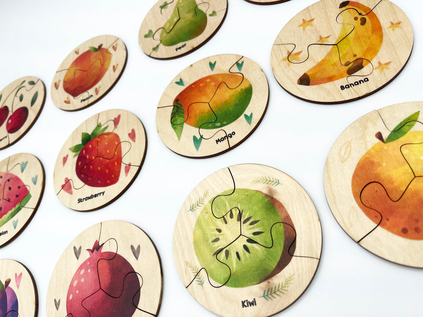 Wooden Fruits Puzzle